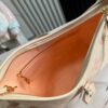 693087346e68136f4d9a86c2 Top Quality Original Order Exclusive Real Shot M46288 Milky Beige Chocolate 24141 Full Leather Shoulder Shopping Bag Series CarryAll Small Handbag - LV Milky Way M46288 White/Pink (Silkscreen) Small Bag