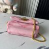 693087376e68136f4d9a86c9 M23625 Pink Full-Leather Chain Bag Series PICO GO-14 Handbag