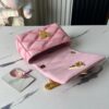 693087396e68136f4d9a86cc M23625 Pink Full-Leather Chain Bag Series PICO GO-14 Handbag