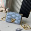 6930873a6e68136f4d9a86cd Top-tier Original Order Exclusive Real-shot M83071 Misty Blue M23625 M82752 Full Leather Chain Bag Series PICO GO-14 Handbag