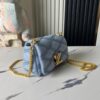 6930873a6e68136f4d9a86ce Top-tier Original Order Exclusive Real-shot M83071 Misty Blue M23625 M82752 Full Leather Chain Bag Series PICO GO-14 Handbag