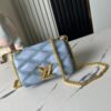 6930873f6e68136f4d9a86d7 Top-tier Original Order Exclusive Real-shot M83071 Misty Blue M23625 M82752 Full Leather Chain Bag Series PICO GO-14 Handbag