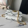 693087496e68136f4d9a86e5 Top-tier Original Order Exclusive Real Photos M23762 White M23625 M82752 Full Leather Chain Bag Series PICO GO-14 Handbag