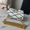 693087496e68136f4d9a86e6 Top-tier Original Order Exclusive Real Photos M23762 White M23625 M82752 Full Leather Chain Bag Series PICO GO-14 Handbag