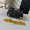 6930874c6e68136f4d9a86ee Top Quality Original Order Exclusive Real Shot M23625 Black Full Leather Chain Bag Series PICO GO-14 Handbag