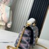 693087506e68136f4d9a86f3 Top Quality Original Design Exclusive Real Shot M23569 M22891 Black Gradient Full Leather Diamond Quilted Chain Bag Series GO-14 Teist Medium Handbag M22890