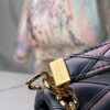 693087506e68136f4d9a86f4 Top Quality Original Design Exclusive Real Shot M23569 M22891 Black Gradient Full Leather Diamond Quilted Chain Bag Series GO-14 Teist Medium Handbag M22890