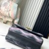 693087506e68136f4d9a86f5 Top Quality Original Design Exclusive Real Shot M23569 M22891 Black Gradient Full Leather Diamond Quilted Chain Bag Series GO-14 Teist Medium Handbag M22890