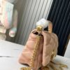 693087566e68136f4d9a86fc Top-Quality Original Order Exclusive Real Shot M24465 M22891 Beige Full Leather Quilted Chain Bag Series GO-14 Teist Medium Handbag M22890