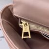 693087566e68136f4d9a86fe Top-Quality Original Order Exclusive Real Shot M24465 M22891 Beige Full Leather Quilted Chain Bag Series GO-14 Teist Medium Handbag M22890