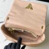 693087576e68136f4d9a8700 Top-Quality Original Order Exclusive Real Shot M24465 M22891 Beige Full Leather Quilted Chain Bag Series GO-14 Teist Medium Handbag M22890