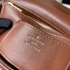 693087636e68136f4d9a8714 GO-14 Medium Caramel-Colored Bag M22890 from the Full-Grain Quilted Chain Bag Series