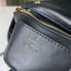 693087686e68136f4d9a871c Top-tier Original Order Exclusive Real Shot M22891 Black Full Leather Quilted Chain Bag Series GO-14 Teist Medium Handbag M22890
