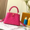 693087736e68136f4d9a8731 Upgraded M20742 LV Broderie Anglaise Embroidered Gold Button Capucines BB Bag