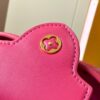 6930877c6e68136f4d9a873c Upgraded M20741 LV Broderie Anglaise Embroidered Gold Button Capucines Mini Bag