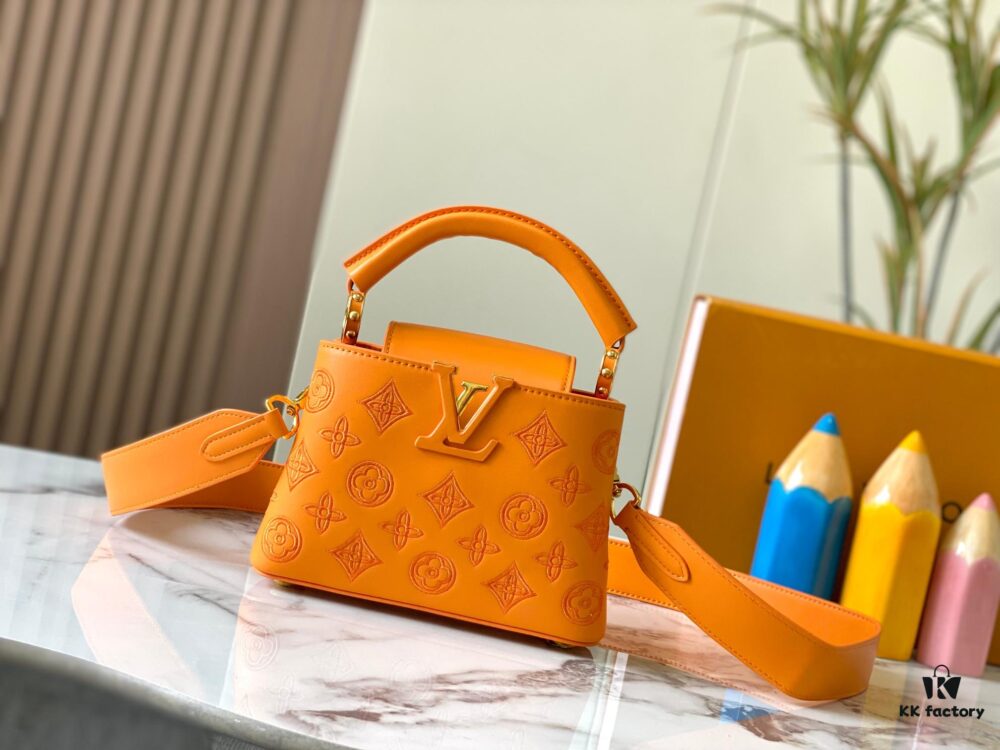 693087826e68136f4d9a8749 Upgraded M20741 LV Broderie Anglaise Embroidered Gold Button Capucines Mini Bag