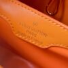 693087866e68136f4d9a874f Upgraded M20742 LV Broderie Anglaise Embroidered Gold Button Capucines BB Bag