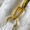 Upgraded M20741 LV Broderie Anglaise Embroidered Gold Button Capucines Mini Bag
