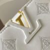 Upgraded M20741 LV Broderie Anglaise Embroidered Gold Button Capucines Mini Bag