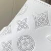 Upgraded M20741 LV Broderie Anglaise Embroidered Gold Button Capucines Mini Bag