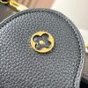 6930879b6e68136f4d9a8774 Upgraded M23951 Black Capucines Medium Handbag