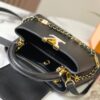 6930879c6e68136f4d9a8775 Upgraded M23951 Black Capucines Medium Handbag