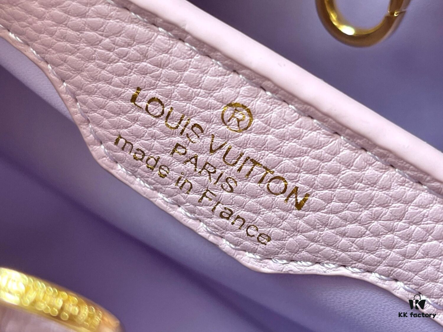 Upgraded M23951 Purple Capucines MM with Lovelock Chain