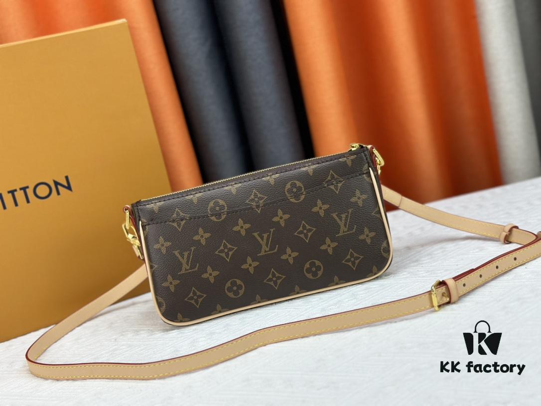 693087d56e68136f4d9a87e2 Authentic Development, Full Steel Hardware 👏👏 Vibe Handbag Inspired by the 2003 Viva-cité Bag in Monogram Canvas with Compact Design