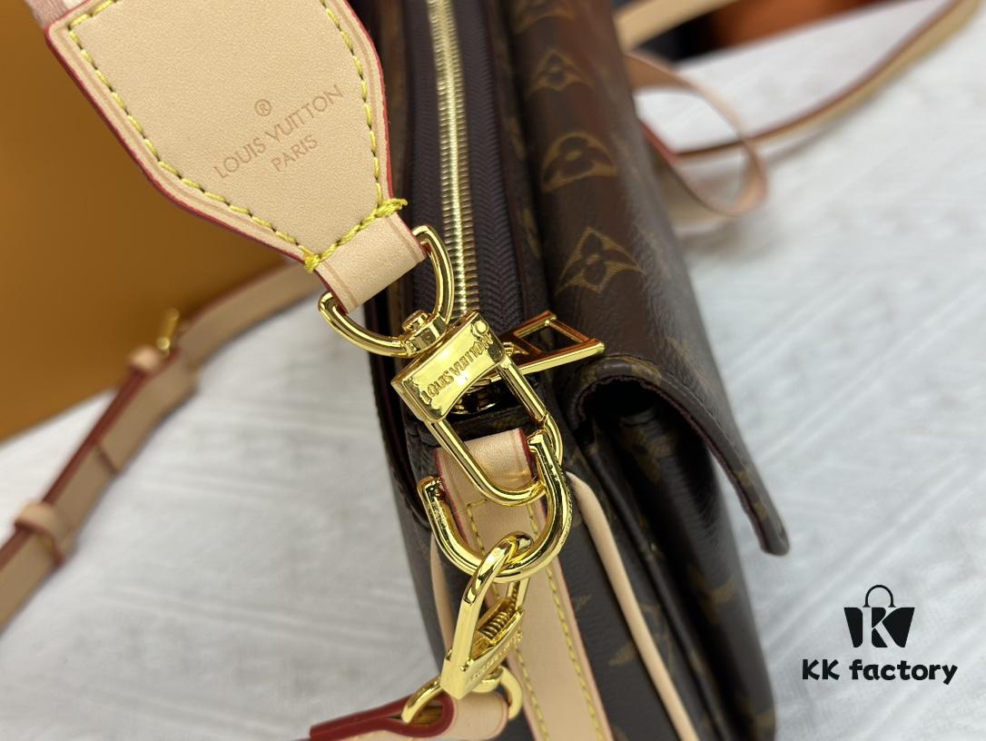 693087da6e68136f4d9a87f1 Original Design, Full Steel Hardware 👏👏 Vibe Bag Inspired by the 2003 Viva-cité Bag, Crafted in Monogram Canvas with Compact Silhouette