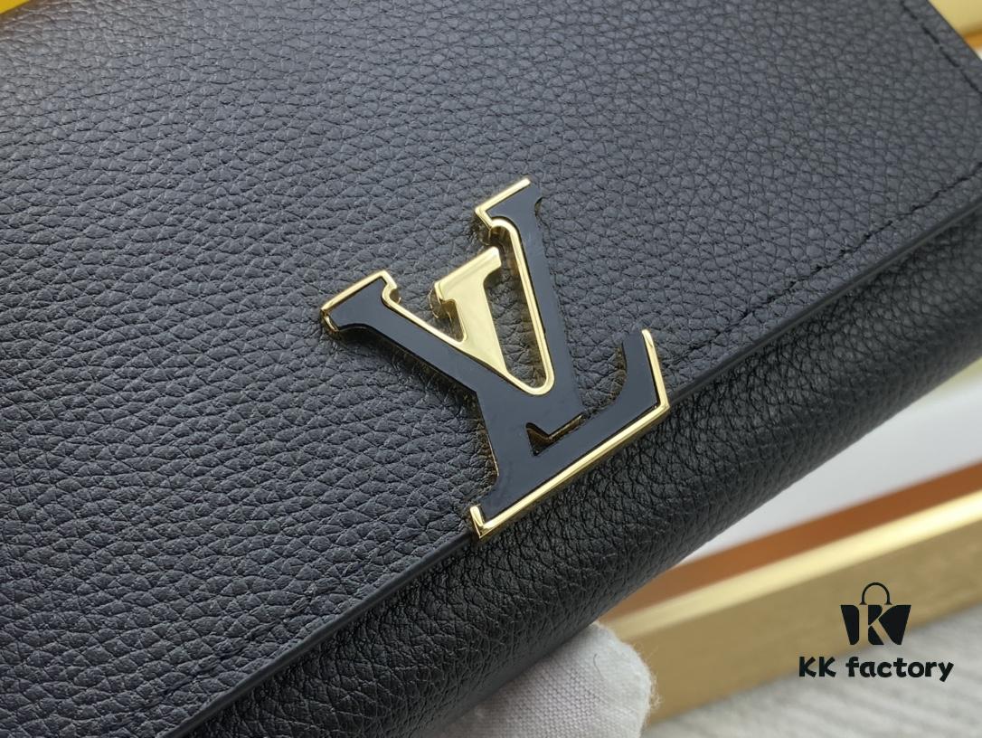 693087f86e68136f4d9a8840 M62157/62158 Soft Leather Wallet Inspired by Iconic Design Lines