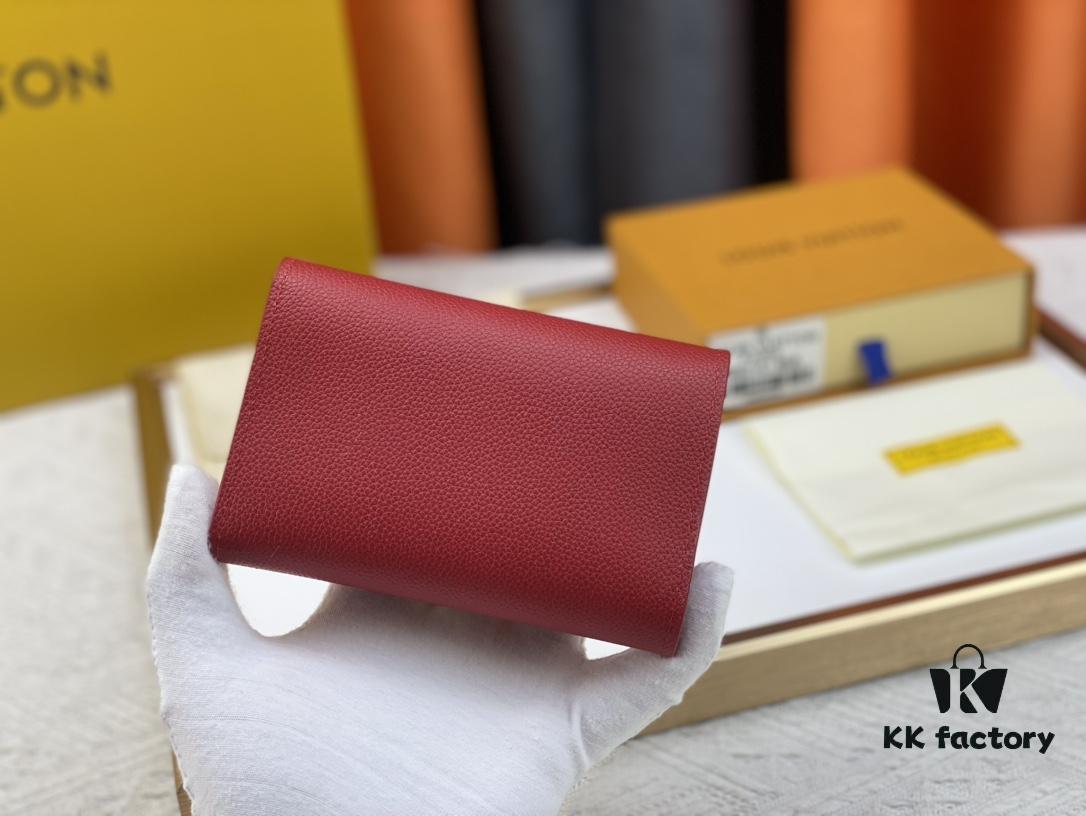 693087fa6e68136f4d9a8844 M62157/62158 Soft Leather Wallet with LV Logo Wrap, Inspired by Iconic Design Lines