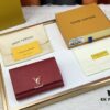 693087fb6e68136f4d9a8846 M62157/62158 Soft Leather Wallet with LV Logo Wrap, Inspired by Iconic Design Lines