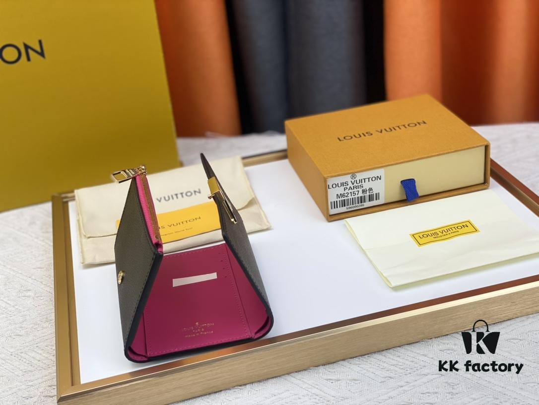 693087fc6e68136f4d9a8848 M62157/62158 Soft Leather Wallet Inspired by Iconic Design Lines