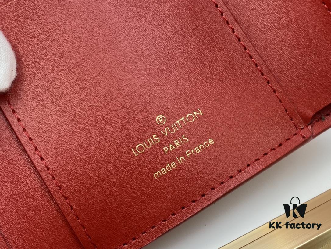 693087fd6e68136f4d9a884d M62157/62158 Soft Leather Wallet with LV Logo Wrap, Inspired by Iconic Design Lines