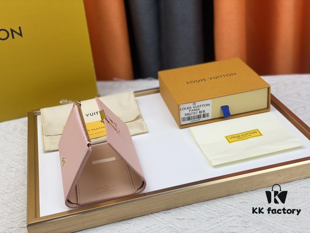 693087ff6e68136f4d9a8851 M62157/62158 Soft Leather Wallet Inspired by Iconic Design Lines