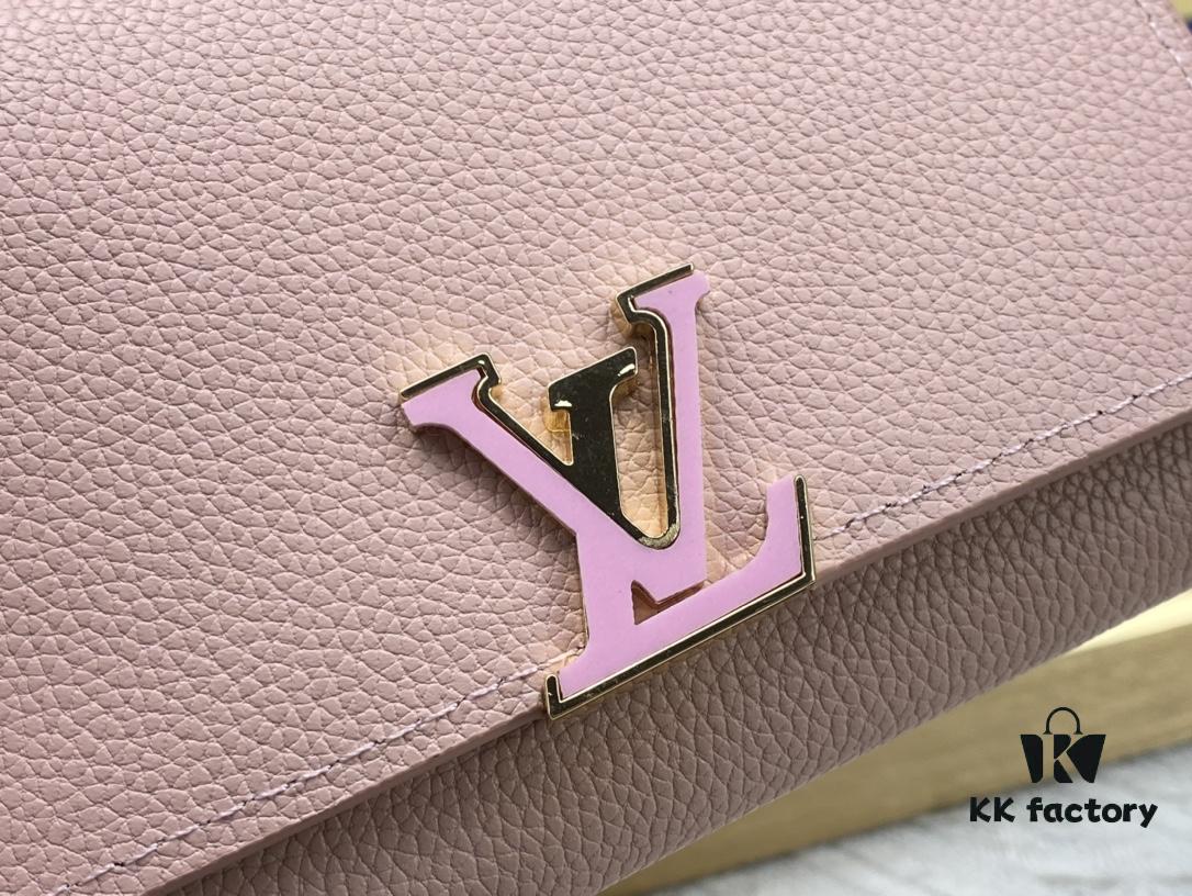 693088006e68136f4d9a8853 M62157/62158 Soft Leather Wallet Inspired by Iconic Design Lines