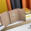 693088006e68136f4d9a8854 M62157/62158 Soft Leather Wallet Inspired by Iconic Design Lines