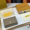 693088026e68136f4d9a8858 M62157/62158 Soft Leather Wallet with LV Logo Wrap, Inspired by Iconic Design Lines