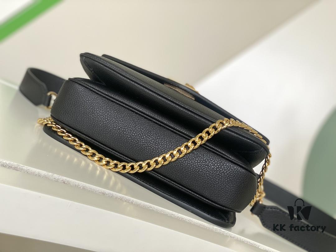 M22952 Brown M22792 Gray M22735 Black Top-Quality Original Surplus Oxford Handbag Made of Soft Grained Leather with Shining Metal Hardware Showcasing Brand Elegance