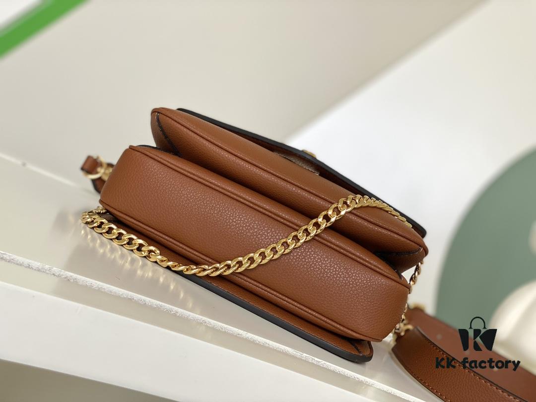 693088096e68136f4d9a886a M22952 Brown M22792 Gray M22735 Black Top-Quality Original Order Oxford Handbag Crafted from Soft Grained Leather with Eye-Catching Metal Hardware Showcasing Brand Elegance