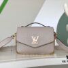 6930880c6e68136f4d9a8873 M22952 Brown M22792 Gray M22735 Black Top-Quality Original Order Oxford Handbag Crafted from Soft Grained Leather with Eye-Catching Metal Hardware Showcasing Brand Elegance. Detachable Chain and Adjustable Leather Strap Offer Multiple Carrying Options, Adding Vibrant Flair to Daily and Day-to-Night Occasions. 22.0 x 16.0 x 9.5 cm (L x H x W)