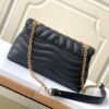 693088126e68136f4d9a887d LV NEW WAVE Chain Bag V-Quilted Handbag 58552 Black 58552 Apricot Yellow 58549 White 58550 Coffee 58664 Green 58553 Rose Red