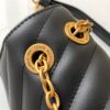 693088126e68136f4d9a887e LV NEW WAVE Chain Bag V-Quilted Handbag 58552 Black 58552 Apricot Yellow 58549 White 58550 Coffee 58664 Green 58553 Rose Red