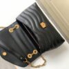 693088126e68136f4d9a887f LV NEW WAVE Chain Bag V-Quilted Handbag 58552 Black 58552 Apricot Yellow 58549 White 58550 Coffee 58664 Green 58553 Rose Red