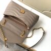 693088176e68136f4d9a8886 LV NEW WAVE Coffee Chain Bag with V-Quilting 58550