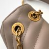 693088186e68136f4d9a8888 LV NEW WAVE Coffee Chain Bag with V-Quilting 58550