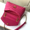 6930881d6e68136f4d9a888e Haiyuan Original M58553 Rose Red LV New Wave Chain Bag with V-Shaped Quilting