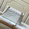 693088216e68136f4d9a8896 LV NEW WAVE Chain Bag with V-Shape Quilting, Fold-Over Closure and Multiple Compartments