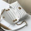 693088236e68136f4d9a8898 LV NEW WAVE Chain Bag with V-Shape Quilting, Fold-Over Closure and Multiple Compartments