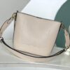 693088296e68136f4d9a88a8 Haivan Official Solo Real Shot Full Leather Bucket Bag Chain Bag Series Lock and Walk Handbag M24006 Black M24638 White M24165 Brown